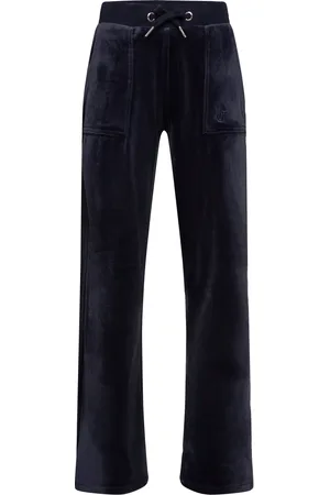 Juicy Couture Tonal Wide Leg Jogger Navy