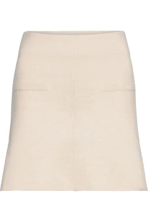 Ella&il Maiken Merino Skirt Cream