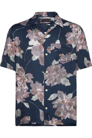 AllSaints Zinnia Ss Shirt Blue