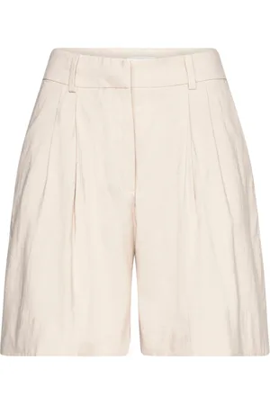 GANT Stretch Linen Tailoring Shorts Beige