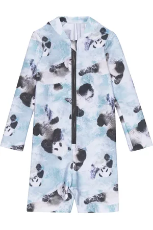Gugguu Uv Print Basic Swimsuit Patterned
