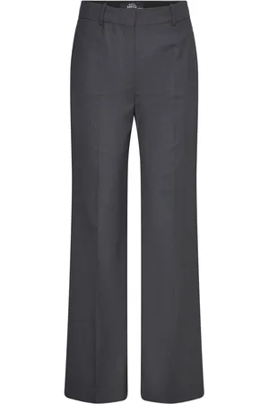 MANGO Wool Suit Trousers
