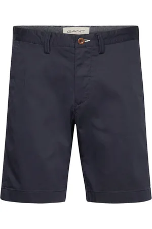 GANT Slim Twill Shorts Navy