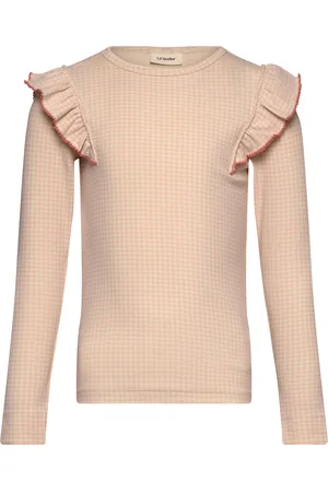 Lil Atelier Nmfbaya Ls Slim Top Lil Beige