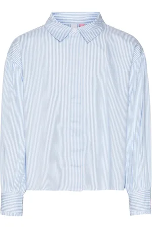 VERO MODA Vmpinny Ls Shirt Wvn Girl Blue