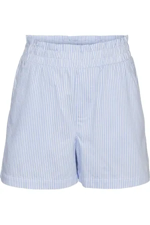 VERO MODA Vmpinny Mw Shorts Wvn Girl Blue