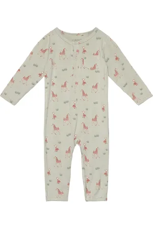 FIXONI Romper Ls Green
