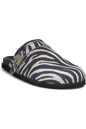 Scholl Sl Pescura Charlene Printed Suede Black