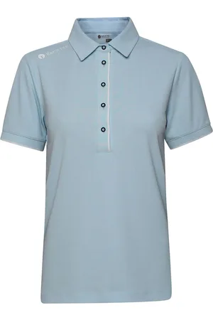 Backtee Ladies Classic Polo Blue