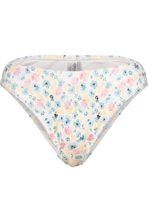 By Malina Viola Low Rise Bikini Bottoms White