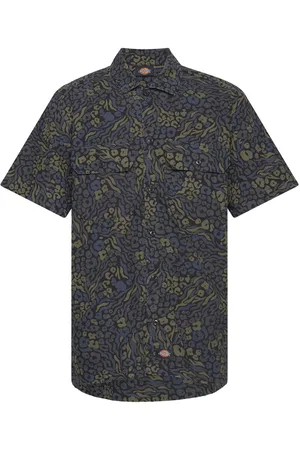 Dickies Short Sleeve Saltville Shirt Green
