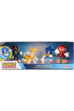 Comansi Sonic Gift Box Set 4 Figurines Patterned