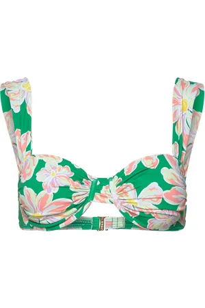 By Malina Sirine Underwire Bikini Top Green