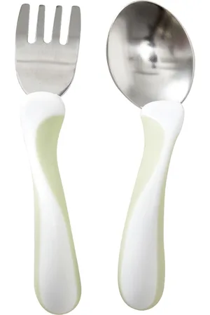 Bambino My First! Fork & Spoon Patterned