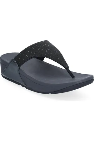 FitFlop Lulu Opul Toe-Post Sandals Navy