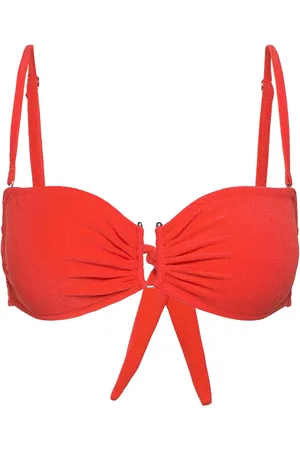 Understatement Bandeau Bikini Top Orange