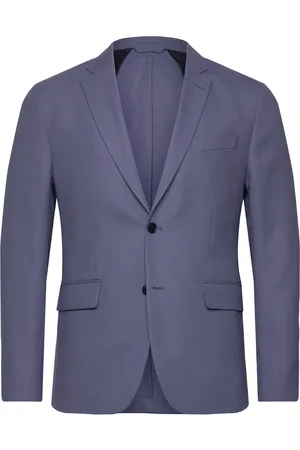 J Lindeberg Hopper U Active Hopsack Blazer Blue