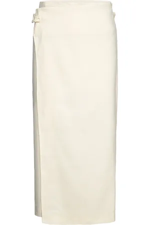 Les Coyotes de Paris Overlap Skirt Cream