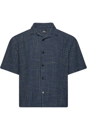 Edwin Saga Shirt Ss - Blue