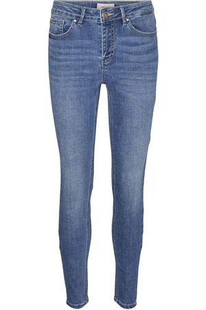 VERO MODA Vmflash Mr Skinny Jeans Li347 Ga Noos Blue