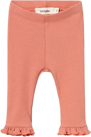 Lil Atelier Nbfgago Dia Slim Legging Lil Orange