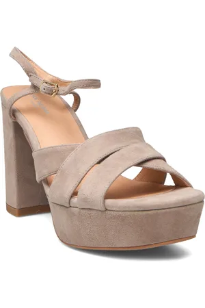 Shoe The Bear Nova Strap Suede Beige