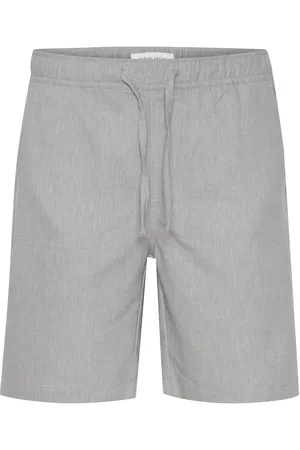 Casual Friday Cfphelix 0066 Linen Mix Shorts Grey