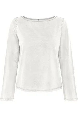 ONLY Onlmia L/S Wide Sleeve Top Cs Jrs White