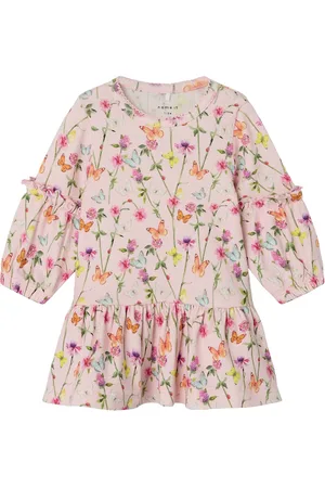 NAME IT Nbffolia Ls Dress Pink