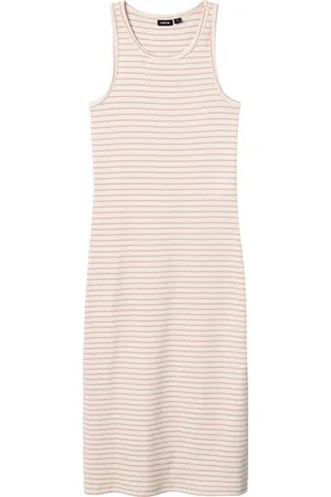 LMTD Nlfhinaja Sl Midi Tank Dress Pink