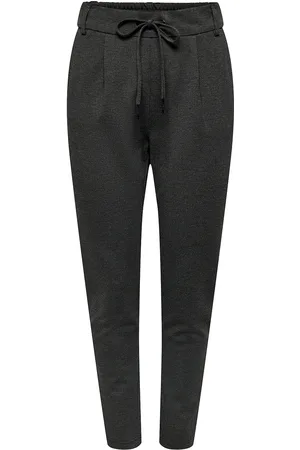 ONLY Onlpoptrash Life Easy Col Pant Pnt Noos Grey