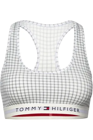 Tommy Hilfiger Unlined Bralette Print White