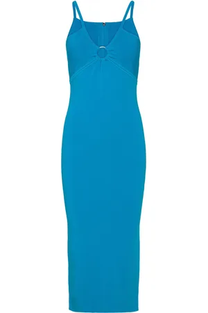 Michael Kors O Ring V Nk Strappy Drs Blue