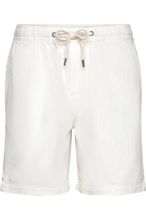 Lindbergh Corduroy Shorts White