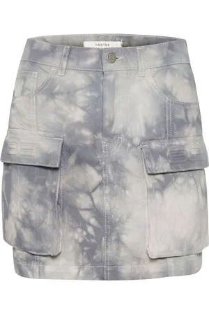 Gestuz Kalagz Short Skirt Blue