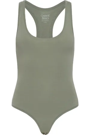 Organic Basics Flex Bodysuit Green