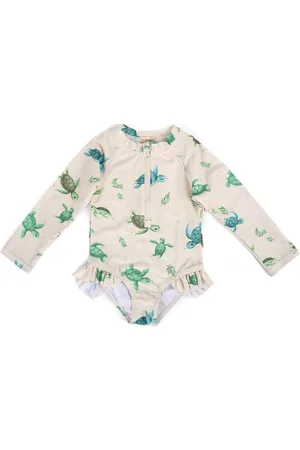 Filibabba Vilje – Uv-Dragt Ls 1-2 År – First Swim Patterned