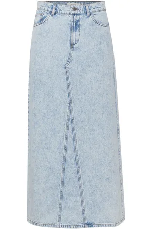 Gestuz Milygz Hw Long Skirt Blue