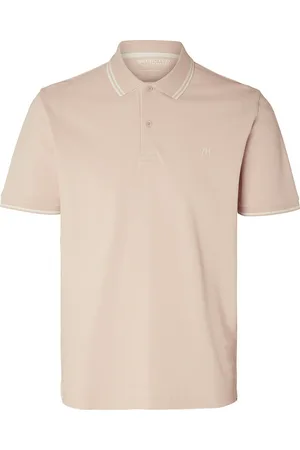 SELECTED Slhdante Sport Ss Polo Pink