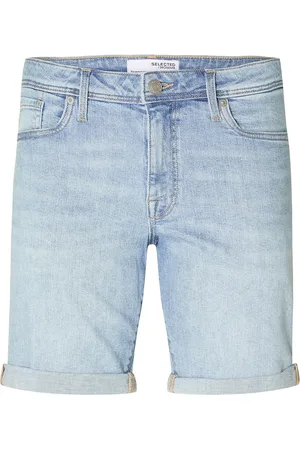 SELECTED Slhslim Alex 3404 L.b Super Shorts Noos Blue