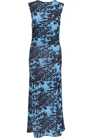 Gestuz Bliagz P Long Dress Blue