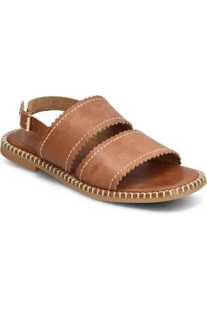 ANGULUS Sandals - Flat Brown