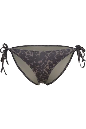 Calvin Klein String Side Tie-Print Black