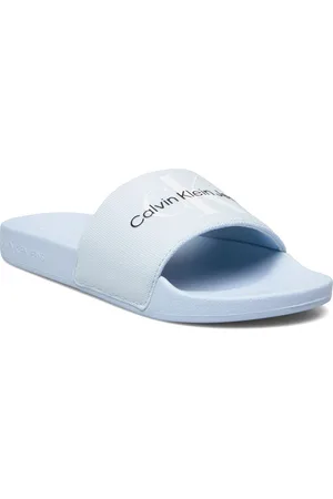 Calvin Klein Slide Monogram Co Blue