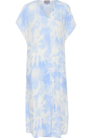 Culture Cutilly Kaftan Dress Blue