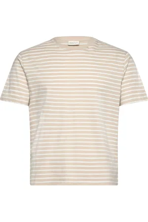 GANT Striped T-Shirt Beige