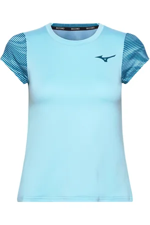 Mizuno Charge Printed Tee Blue