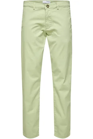 SELECTED Slh175-Slim New Miles Flex Pant Noos Green
