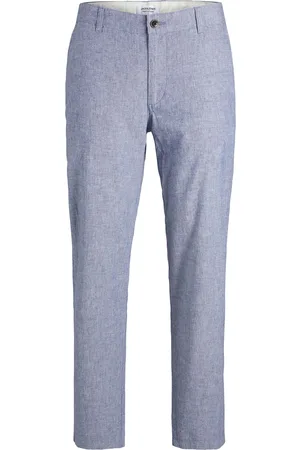 JACK & JONES Jpstollie Jjdave Linen Blend Blue Jack & J S