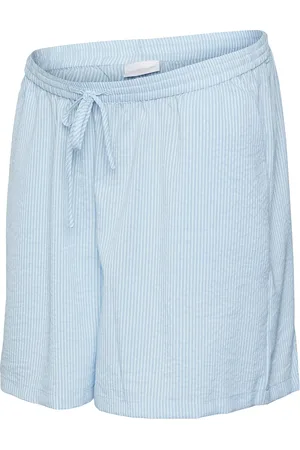 Mama;licious Mllouiza Wo Long Shorts Hw Blue